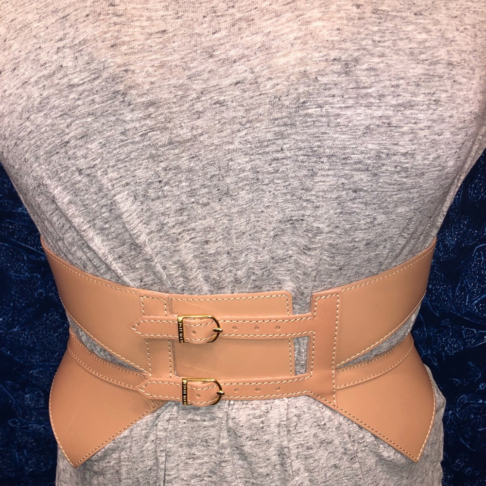 HERVE LEGER CORSET NUDE BELT